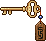 Large iron key