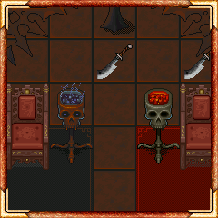 Palace throne room leads to two different quest roads