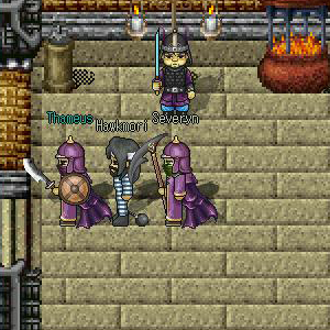 Hawkmori was chained and dragged by ARN soldiers