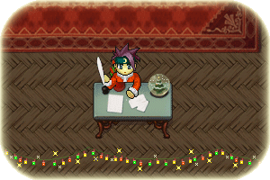 Holiday Gram table
