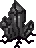 Rough coal pieces